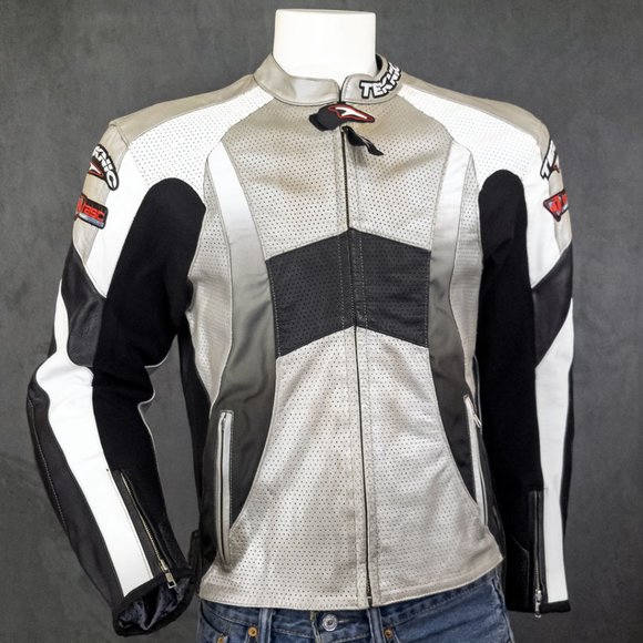 Teknic Chicane Leather Motorcycle Jacket - Picture 1 of 13